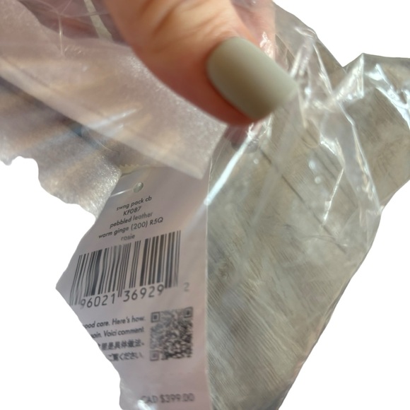 Kate Spade Rosie North South Swingpack pebbled leather w/Matching Pouch - Picture 9 of 10